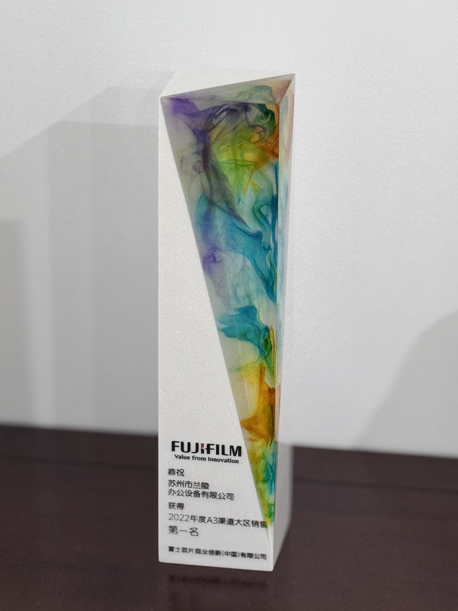2022年度A3大區(qū)銷售第一名